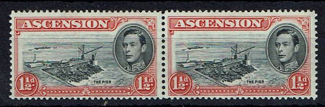 Image of Ascension SG 40a UMM British Commonwealth Stamp